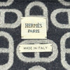 エルメス HERMES シェーヌダンクルジップアップジャケット 4E0243D9 ネイビー ウール レディース その他アウター
