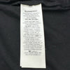バーバリーロンドン BURBERRY LONDON 異素材ラッフルフリル半袖Tシャツ ブラック コットン レディース 半袖シャツ