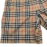 バーバリーロンドン BURBERRY LONDON ヴィンテージ チェックハーフパンツ 8026469 ベージュ ポリエステル メンズ ショートパンツ