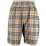 バーバリーロンドン BURBERRY LONDON ヴィンテージ チェックハーフパンツ 8026469 ベージュ ポリエステル メンズ ショートパンツ