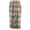 バーバリーロンドン BURBERRY LONDON ヴィンテージ チェックハーフパンツ 8026469 ベージュ ポリエステル メンズ ショートパンツ