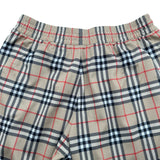 バーバリーロンドン BURBERRY LONDON ヴィンテージ チェックハーフパンツ 8026469 ベージュ ポリエステル メンズ ショートパンツ