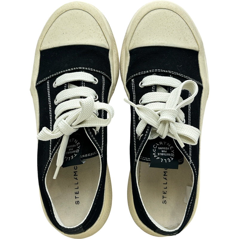 ステラ・マッカートニー STELLA McCARTNEY 厚底キャンバスローカット