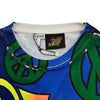 ロエベ LOEWE x Paulas Ibiza プリント半袖Tシャツ H616Y22X34 ブルー コットン メンズ 半袖Ｔシャツ