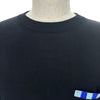 ルイ・ヴィトン LOUIS VUITTON ビーズロゴ半袖Tシャツ HRN28W ブラック コットン メンズ 半袖Ｔシャツ
