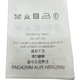 ルイ・ヴィトン LOUIS VUITTON ビーズロゴ半袖Tシャツ HRN28W ブラック コットン メンズ 半袖Ｔシャツ