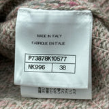シャネル CHANEL ココマークスパンコールカシミヤニットセーター P73878 ピンク カシミヤ レディース ニット