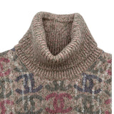 シャネル CHANEL ココマークスパンコールカシミヤニットセーター P73878 ピンク カシミヤ レディース ニット