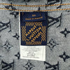 ルイ・ヴィトン LOUIS VUITTON モノグラム総柄デニムジャケット HRA79W インディゴ デニム メンズ デニムジャケット