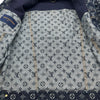 ルイ・ヴィトン LOUIS VUITTON モノグラム総柄デニムジャケット HRA79W インディゴ デニム メンズ デニムジャケット