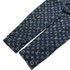 ルイ・ヴィトン LOUIS VUITTON モノグラム総柄デニムジャケット HRA79W インディゴ デニム メンズ デニムジャケット