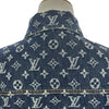 ルイ・ヴィトン LOUIS VUITTON モノグラム総柄デニムジャケット HRA79W インディゴ デニム メンズ デニムジャケット