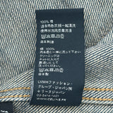 セリーヌ CELINE スタッズロゴデニムベスト インディゴブルー デニム メンズ ベスト