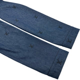 ルイ・ヴィトン LOUIS VUITTON ブラゾンエンベリッシュドデニムシャツ HSS05W インディゴブルー デニム メンズ デニムジャケット