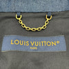 ルイ・ヴィトン LOUIS VUITTON ブラゾンエンベリッシュドデニムシャツ HSS05W インディゴブルー デニム メンズ デニムジャケット