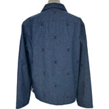 ルイ・ヴィトン LOUIS VUITTON ブラゾンエンベリッシュドデニムシャツ HSS05W インディゴブルー デニム メンズ デニムジャケット
