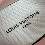 ルイ・ヴィトン LOUIS VUITTON ラン55ライン ローカットスニーカー GO1201 レッド メッシュ レディース スニーカー