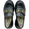 グッチ GUCCI ホースビットローファー 577236 ブラック レザー レディース ローファー