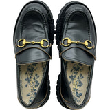 グッチ GUCCI ホースビットローファー 577236 ブラック レザー レディース ローファー