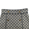グッチ GUCCI GG総柄タイガーボタンスカート 523557 ベージュ コットン レディース スカート