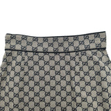 グッチ GUCCI GG総柄タイガーボタンスカート 523557 ベージュ コットン レディース スカート