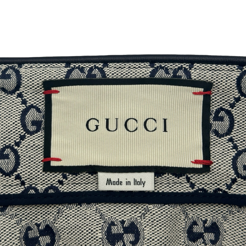 グッチ GUCCI GG総柄タイガーボタンスカート 523557 ベージュ コットン