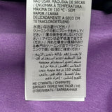グッチ GUCCI x BALENCIAGA ギャザーストレッチブラウス 677041 パープル ナイロン レディース ブラウス