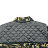 シャネル CHANEL ココマークカメリアロゴキルティング切替シャツ P61820V ブラック ポリエステル レディース 長袖Ｔシャツ