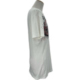 バーバリーロンドン BURBERRY LONDON ロゴプリント半袖Tシャツ 4065099 ホワイト コットン メンズ 半袖Ｔシャツ