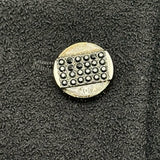 シャネル CHANEL ラインストーンボタンジャケット P42616 ブラック ウール レディース その他アウター
