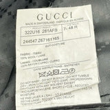 グッチ GUCCI テーラードジャケット＆パンツ セットアップ 244547 グレー ウール メンズ セットアップ