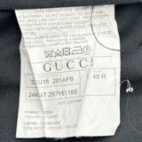 グッチ GUCCI テーラードジャケット＆パンツ セットアップ 244547 グレー ウール メンズ セットアップ