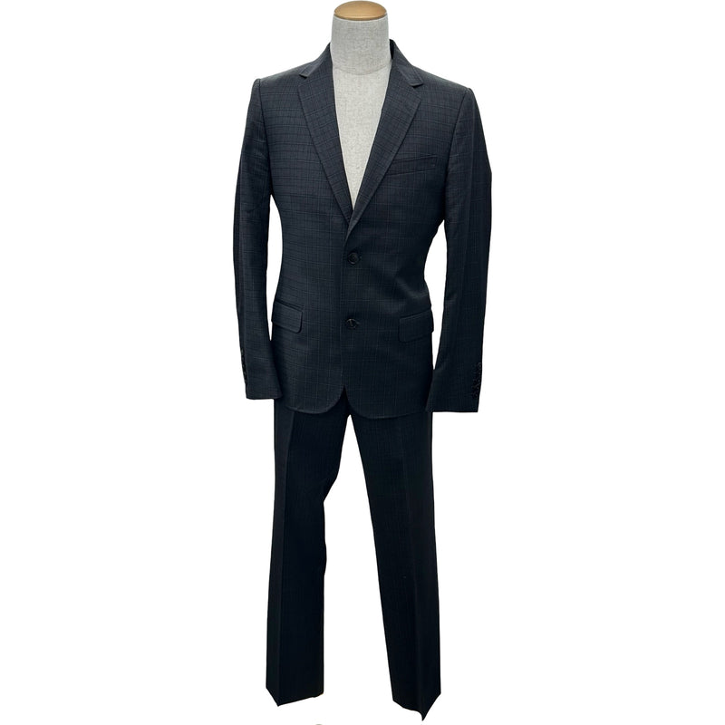 GUCCI グッチ シングル スーツ セットアップ ブラック 54R グッチ GUCCI テーラードジャケット＆パンツ セットアップ 244547