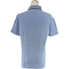 プラダ PRADA ロゴポケット 半袖ポロシャツ UJM457 ブルー コットン レディース 半袖Ｔシャツ