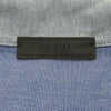プラダ PRADA ロゴポケット 半袖ポロシャツ UJM457 ブルー コットン レディース 半袖Ｔシャツ