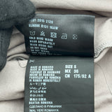 プラダ PRADA ロゴポケット半袖Tシャツ UJN006 グレー コットン メンズ 半袖Ｔシャツ