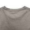 プラダ PRADA ロゴポケット半袖Tシャツ UJN006 グレー コットン メンズ 半袖Ｔシャツ