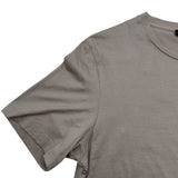 プラダ PRADA ロゴポケット半袖Tシャツ UJN006 グレー コットン メンズ 半袖Ｔシャツ