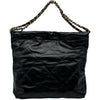 シャネル CHANEL CHANEL22 スモールバッグ AS3260 ブラック ゴールド金具 シャイニーカーフスキン レディース ハンドバッグ
