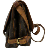 ルイ・ヴィトン LOUIS VUITTON ソミュール30 M42256 ブラウン モノグラムキャンバス レディース ショルダーバッグ