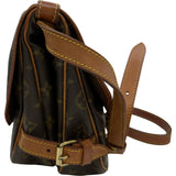 ルイ・ヴィトン LOUIS VUITTON ソミュール30 M42256 ブラウン モノグラムキャンバス レディース ショルダーバッグ