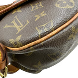 ルイ・ヴィトン LOUIS VUITTON ソミュール30 M42256 ブラウン モノグラムキャンバス レディース ショルダーバッグ