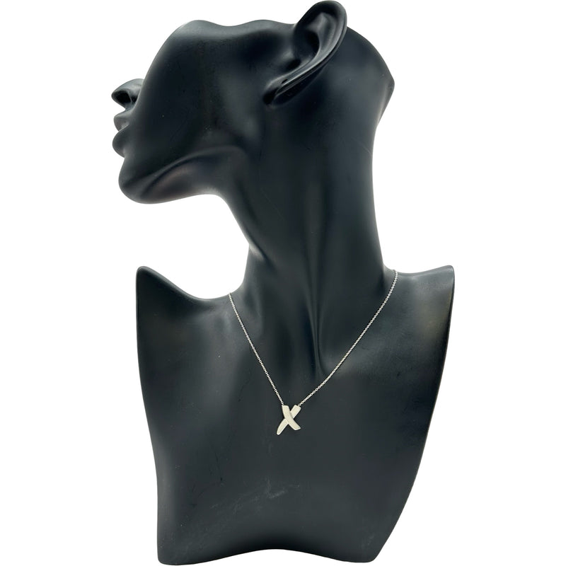 【美品・希少】TIFFANY&Co. キス ネックレス シルバー Lサイズ ティファニー TIFFANY＆CO キス ネックレス シルバー 925 ジュエリー