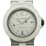ブルガリ BVLGARI アルミニウム ホワイト オートマチック 世界1000本限定 103694(BB40AT) シルバー アルミ 自動巻き メンズ 腕時計