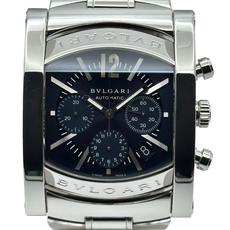 ブルガリ BVLGARI アショーマ クロノグラフ AA48SCH(AA48C14SSDCH 