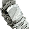 ブルガリ BVLGARI アショーマ クロノグラフ AA48SCH(AA48C14SSDCH) ネイビー ステンレススチール 自動巻き メンズ 腕時計