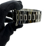 ブルガリ BVLGARI アショーマ クロノグラフ AA48SCH(AA48C14SSDCH) ネイビー ステンレススチール 自動巻き メンズ 腕時計