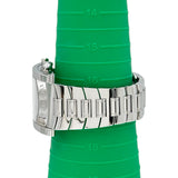 ブルガリ BVLGARI アショーマ クロノグラフ AA48SCH(AA48C14SSDCH) ネイビー ステンレススチール 自動巻き メンズ 腕時計