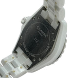 シャネル CHANEL J12 33MM H1628 ホワイト セラミック クオーツ レディース 腕時計