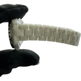 シャネル CHANEL J12 33MM H1628 ホワイト セラミック クオーツ レディース 腕時計
